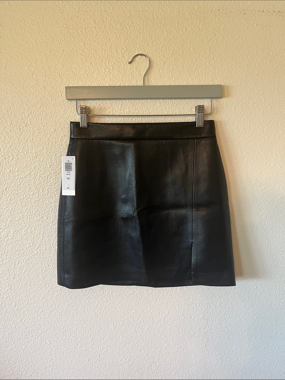 Aritzia Faux Leather Mini Skirt